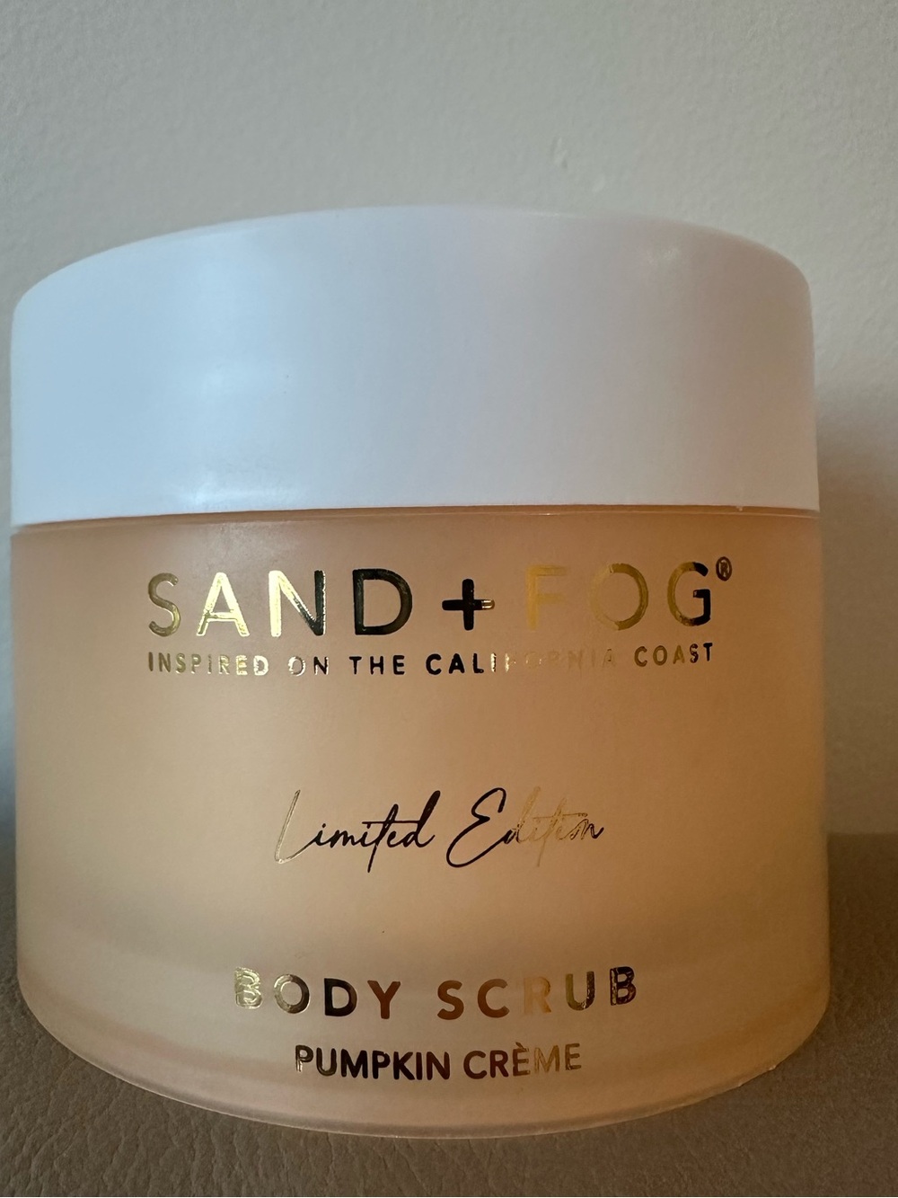 Sand + Fog Pumpkin Crème Body Scrub - Cream
